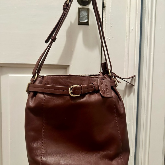 Handbags - Brown Leather Shoulder Bag